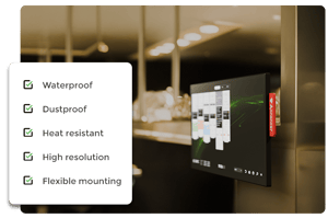 Annoncer kitchen display hardware designed for professional restaurant kitchens