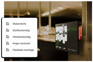 Annoncer keukenapparatuur, speciaal ontworpen voor professionele restaurantkeukens.